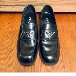 Prada loafers size 35 but mostly fit 36